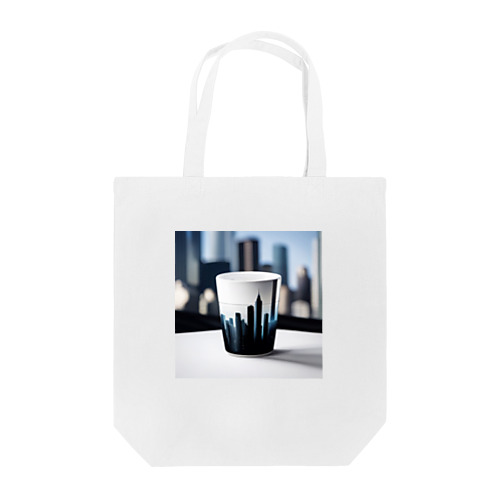 カップの都市　夢背景～City in a Cup with a Dreamy Background～ Tote Bag