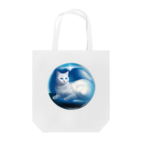 Secret CAT in your head 聖なる猫 Tote Bag