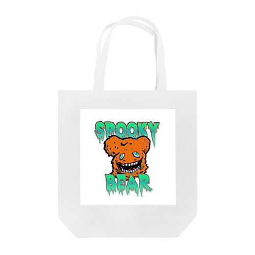 spooky bear  tote bag トートバッグ