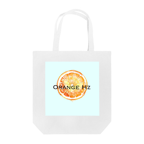 Orange Hz Tote Bag