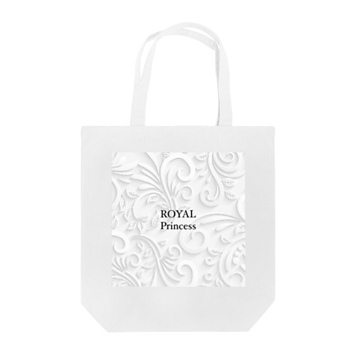 Princess White Tote Bag