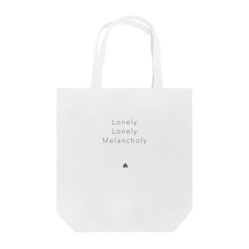 Lonely・Lonely・Melancholy Tote Bag