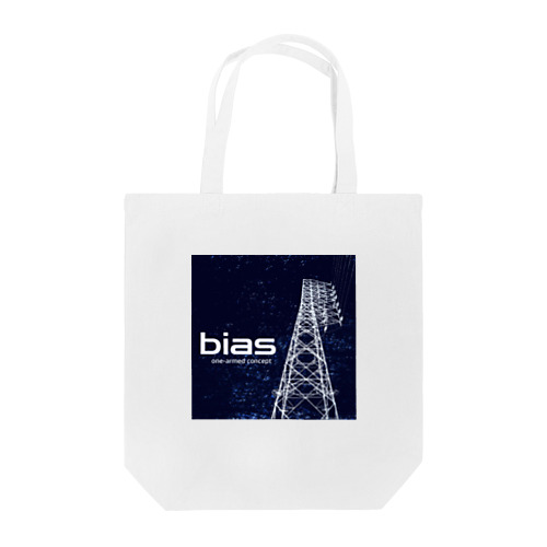 bias(navy) トートバッグ