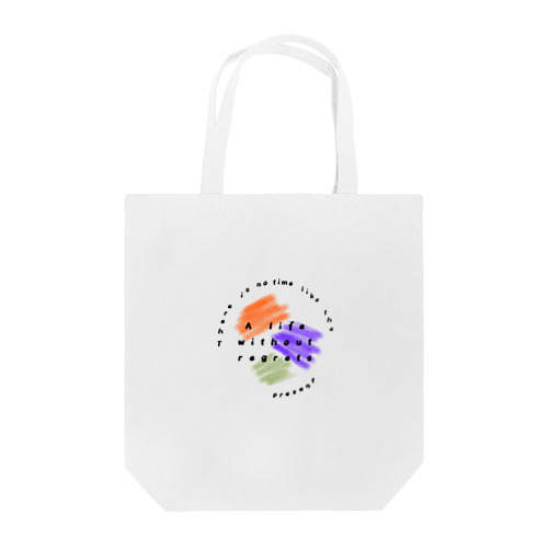 後悔のない人生を。 Tote Bag