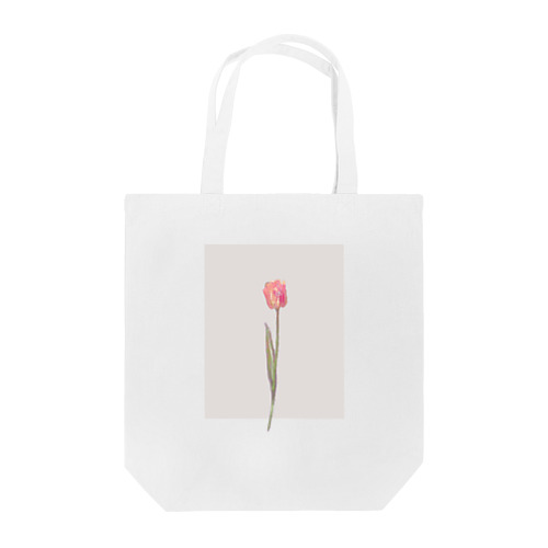 🍑 peach milk tea × peach tulip . Tote Bag