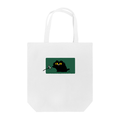 black cat*Exercise time* Tote Bag