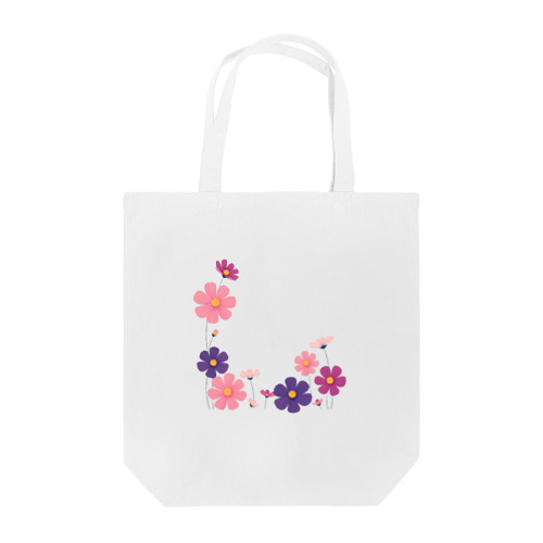 美しいコスモスの花❀ トートバッグ