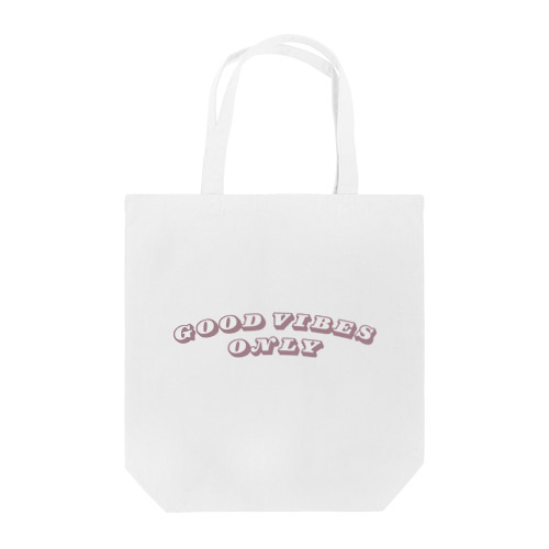 Good vibes only トートバッグ