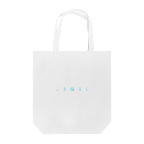 月の満ち欠け 文字なし Tote Bag