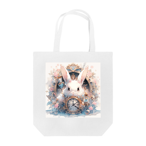 うさぎと時計｡.:*･ﾟ Tote Bag