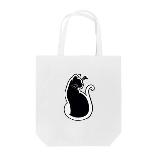 黒猫シルエットⅠ Tote Bag