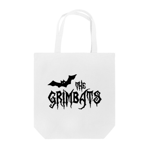 GRIMBATS logo-1 Black トートバッグ