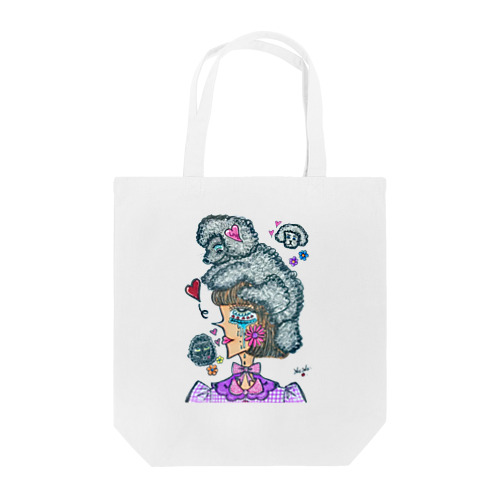 トイプードルガール Tote Bag