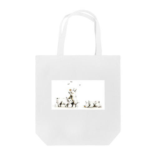 The Three Little Pigs Tote Bag