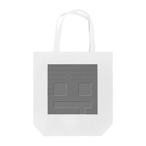 あのときのぽつねんの線（黒） Tote Bag