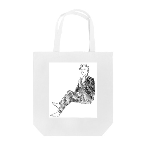 王子様と黒猫 Tote Bag