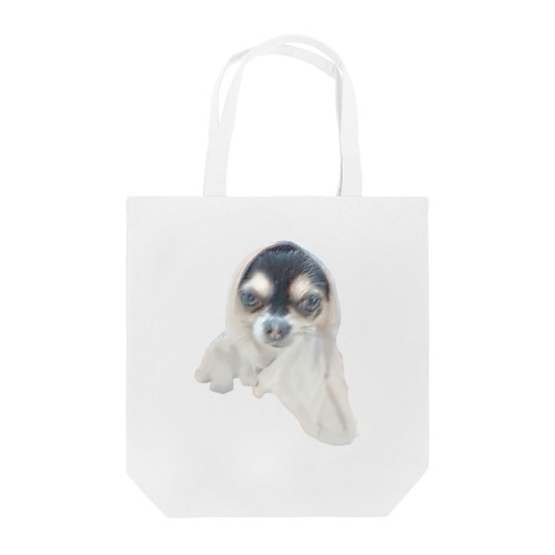 可愛い＊おばけ犬＊写真アート＊チワワ Tote Bag