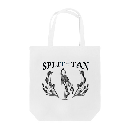 【 SPLIT+TAN 】孔雀ロゴ Tote Bag