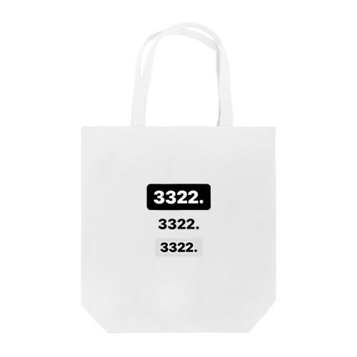 3322.3322.3322 Tote Bag