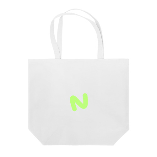 Nのロゴ(青肉) Tote Bag