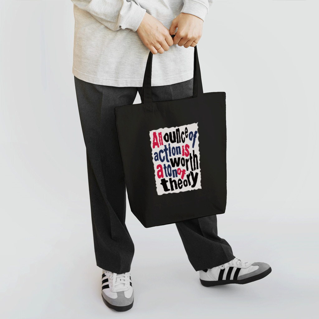 キッズモード某の1オンスの行動は、1トンの理論に値す Tote Bag