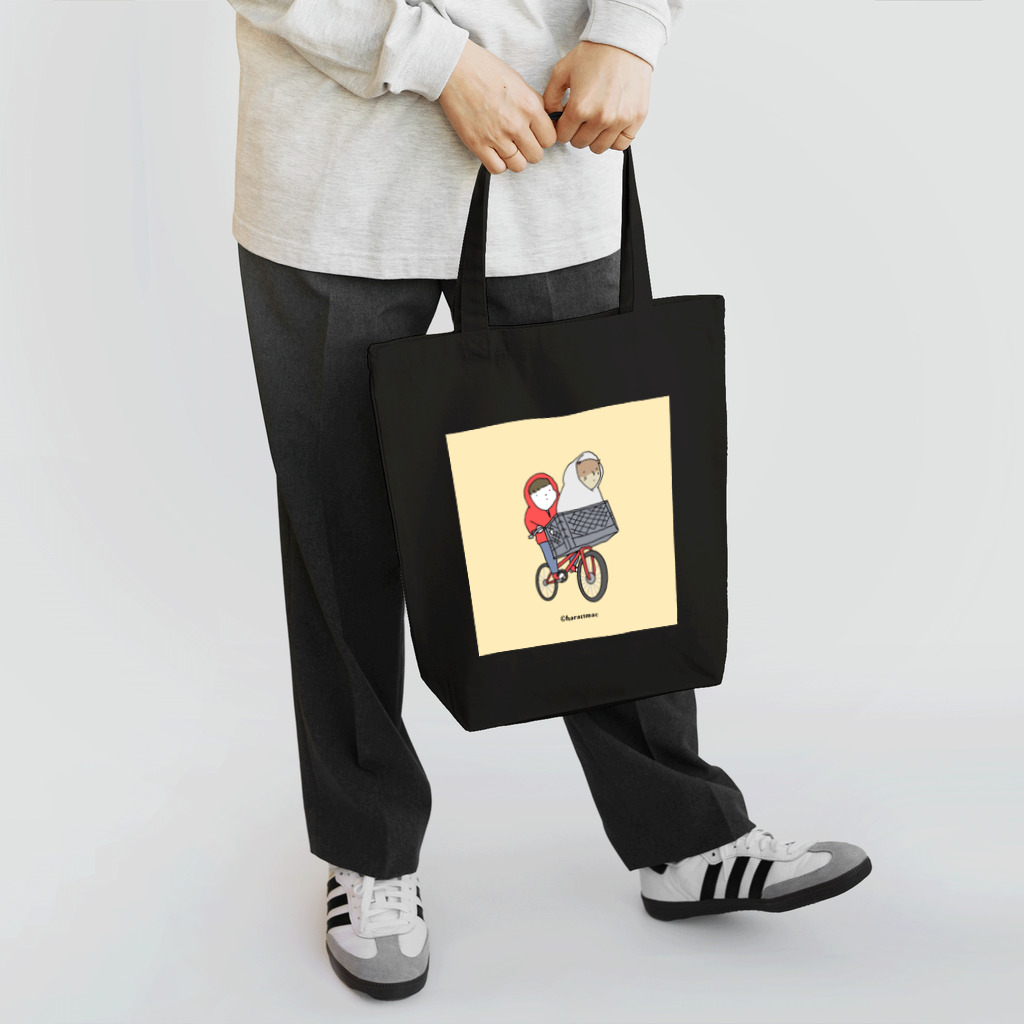 原ストマックのしれっと自転車スナギツネ Tote Bag