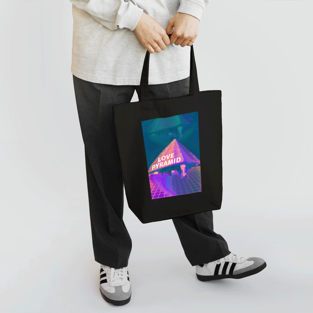 素晴らしき本田の世界のLOVE PYRAMID Tote Bag