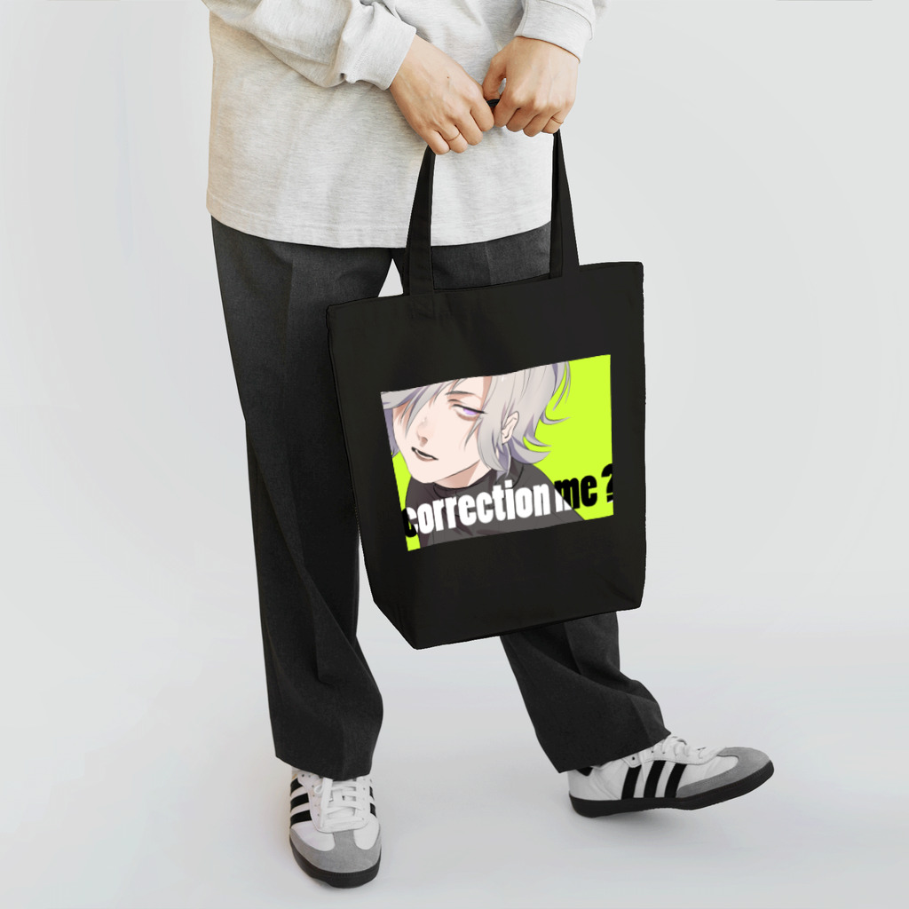 coRrectIon ME.のcorrection me？ Tote Bag