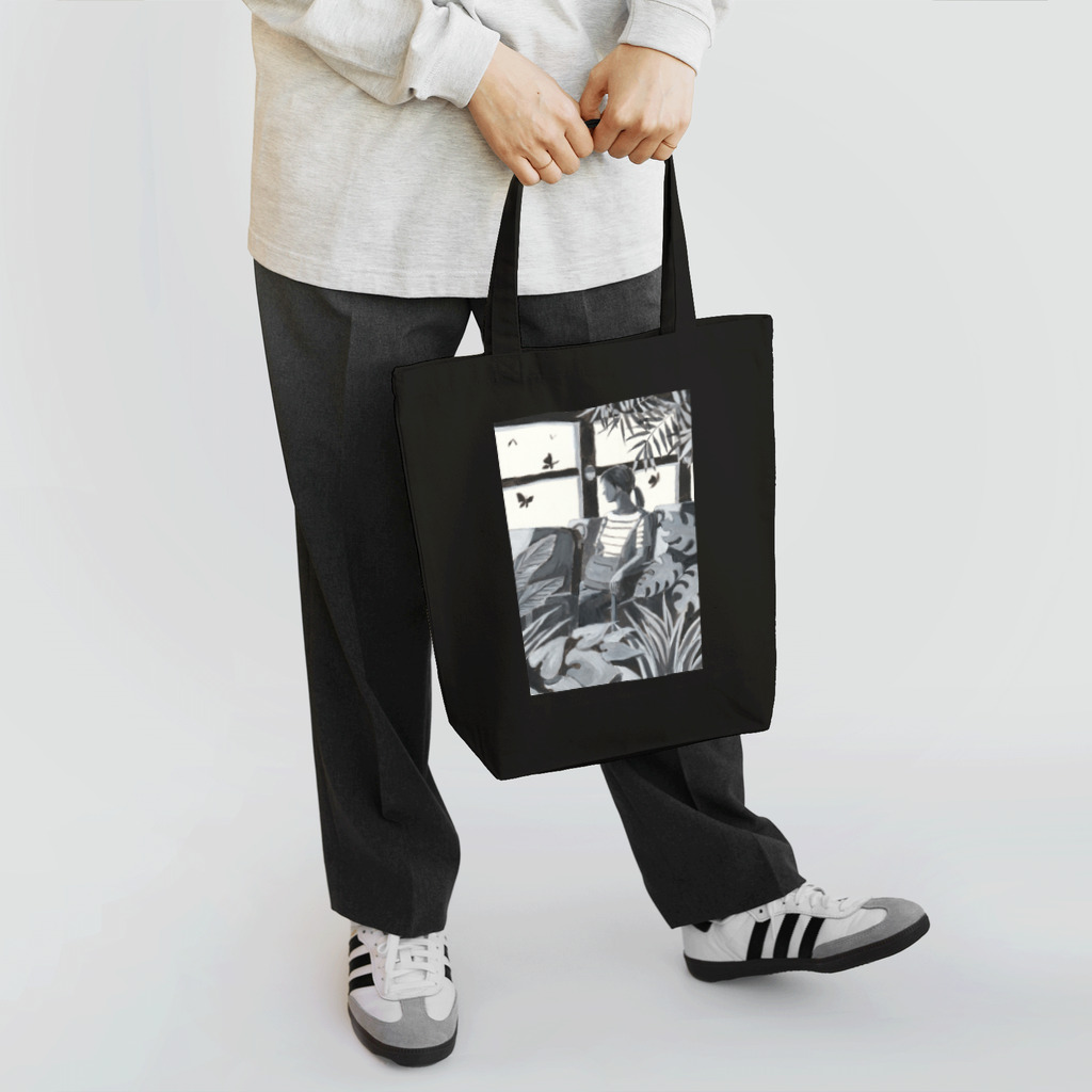 EMK SHOPSITE のバタフライガーデン Tote Bag