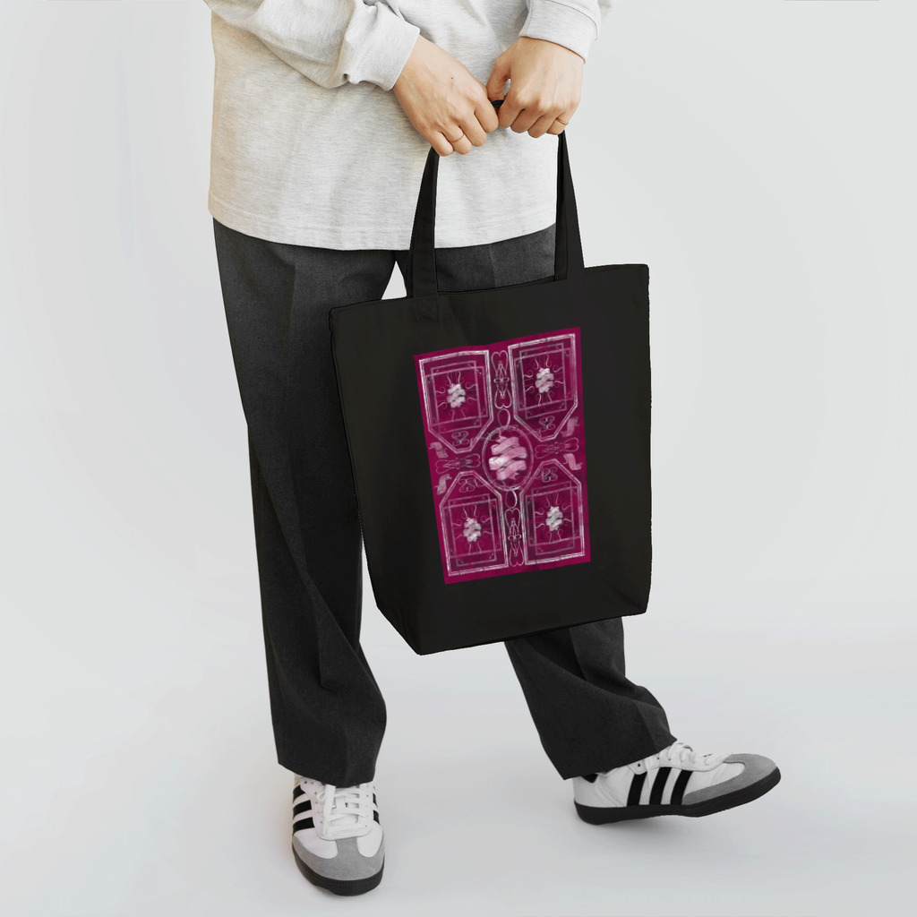 A pinch of saltの禁帯出(PLUM) Tote Bag