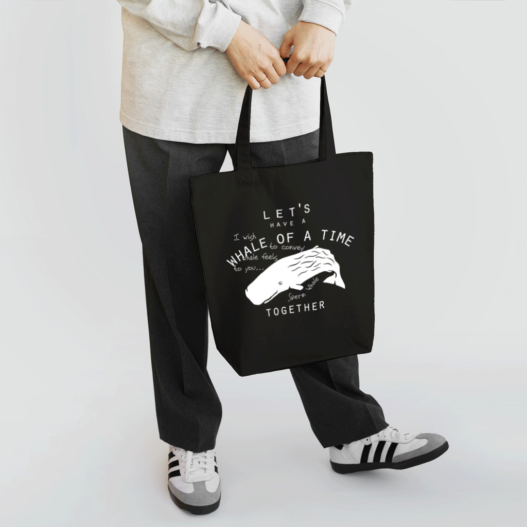 クジラの雑貨屋さん。のマッコウクジラ Tote Bag