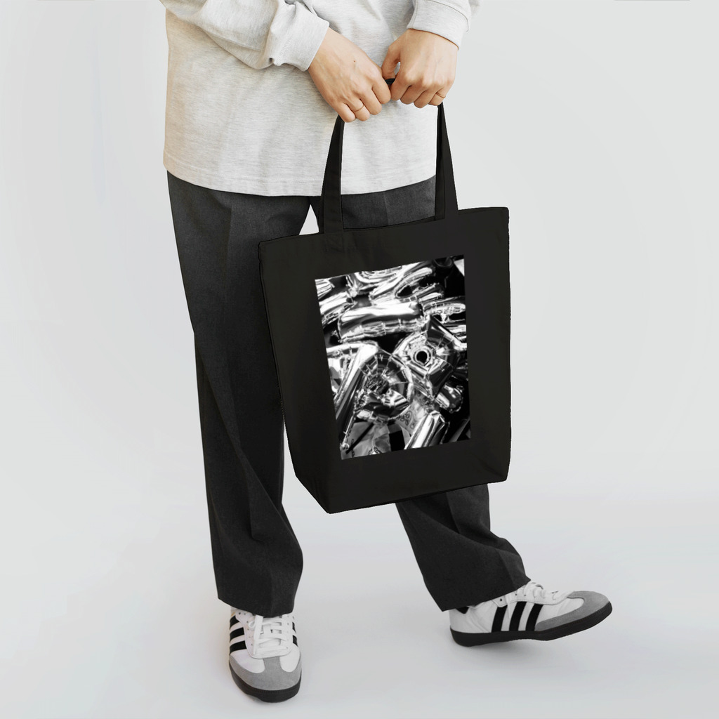 %PHZAKEのPHZAKE(ふざけ) / バルーン白黒 Tote Bag