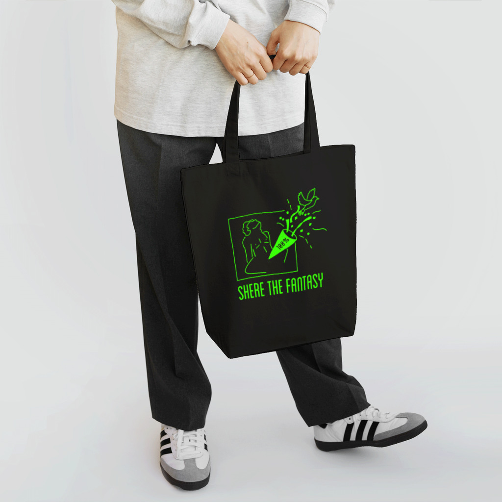 monCheriのfantasticグリーン Tote Bag