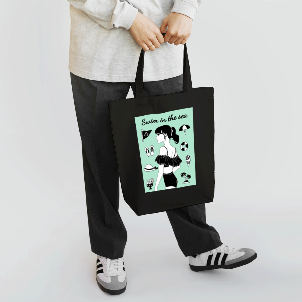 Sugisugi shopのswimwear girl Tote Bag