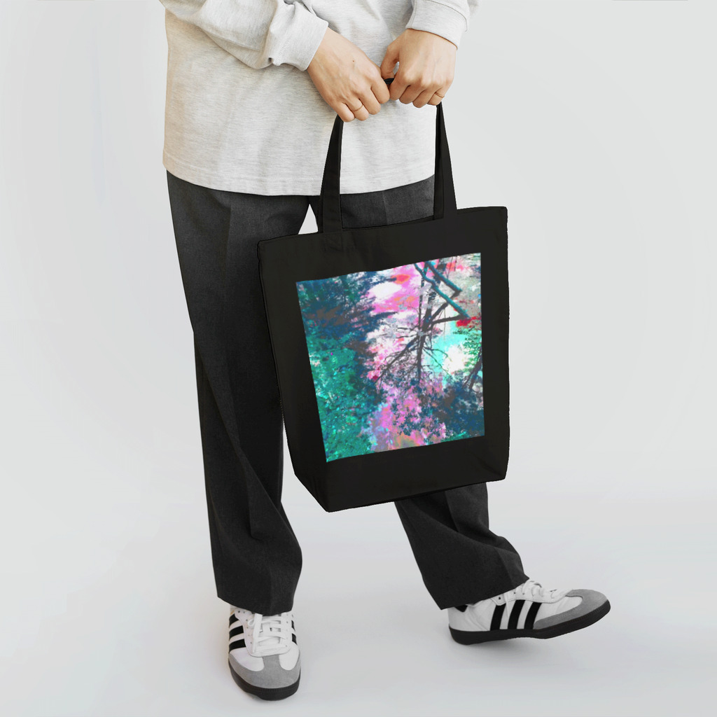 shapes_2ndの森の水鏡 PSYCHOカラー Tote Bag