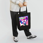 不死奇ヨンシィ✋👲🤚の不死奇蒸気波ムラサキ Tote Bag