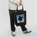 のゆきのしゃしーんのネオン椰子 Tote Bag