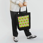 Mieko_Kawasakiの魅惑のフライドポテト🍟　GULTY PLEASURE FRENCH FRIES GREEN Tote Bag