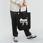 moffuの03ミニチュアピンシャー　白シルエット Tote Bag