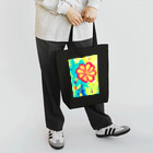 宵花火のビビッドフラワー(黄) Tote Bag