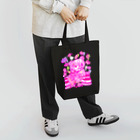 CHAX COLONY imaginariの【各10点限定】いたずらぐまのグル〜ミ〜(8/special2/pink×blackback) Tote Bag