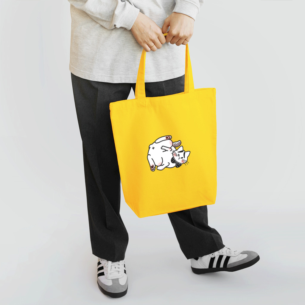 はちみつとろみのほんのうをわすれた動物たち「ねこ」 Tote Bag