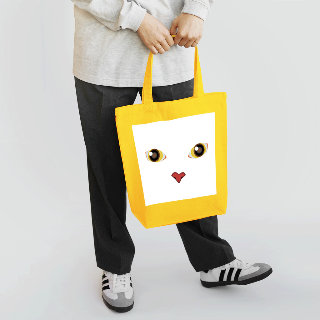 キャッツハンド：suzuriショップのしろしろ Tote Bag