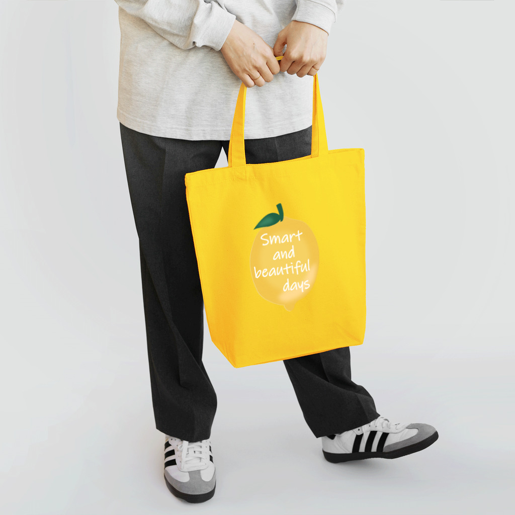 little lion house公式ショップ（大人のためのねこ）のお洒落なシチリアレモン Tote Bag