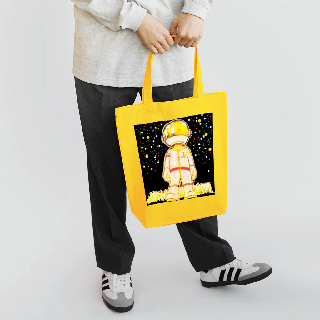 🌺まるまる商店🌺の宇宙くん Tote Bag