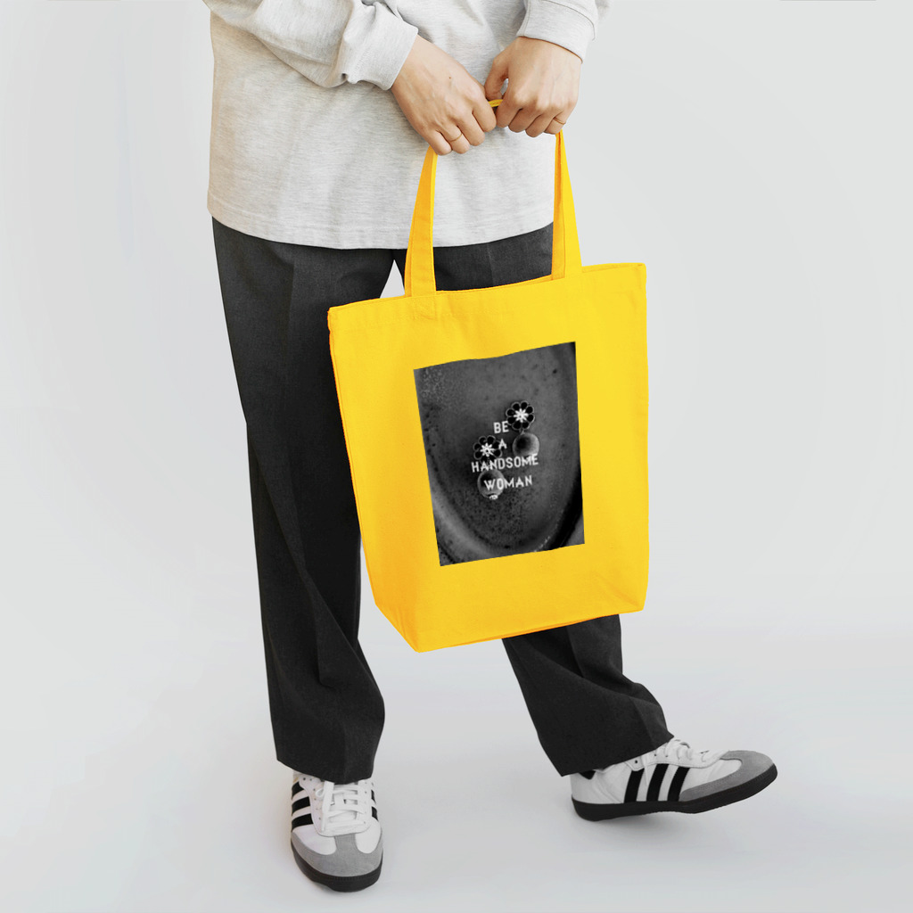 mucmuc【むくむく】のhandsome woman Tote Bag