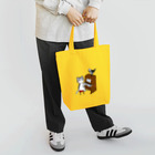 ミナミハチゴーのネコピアノwithヨゲンノトリ Tote Bag