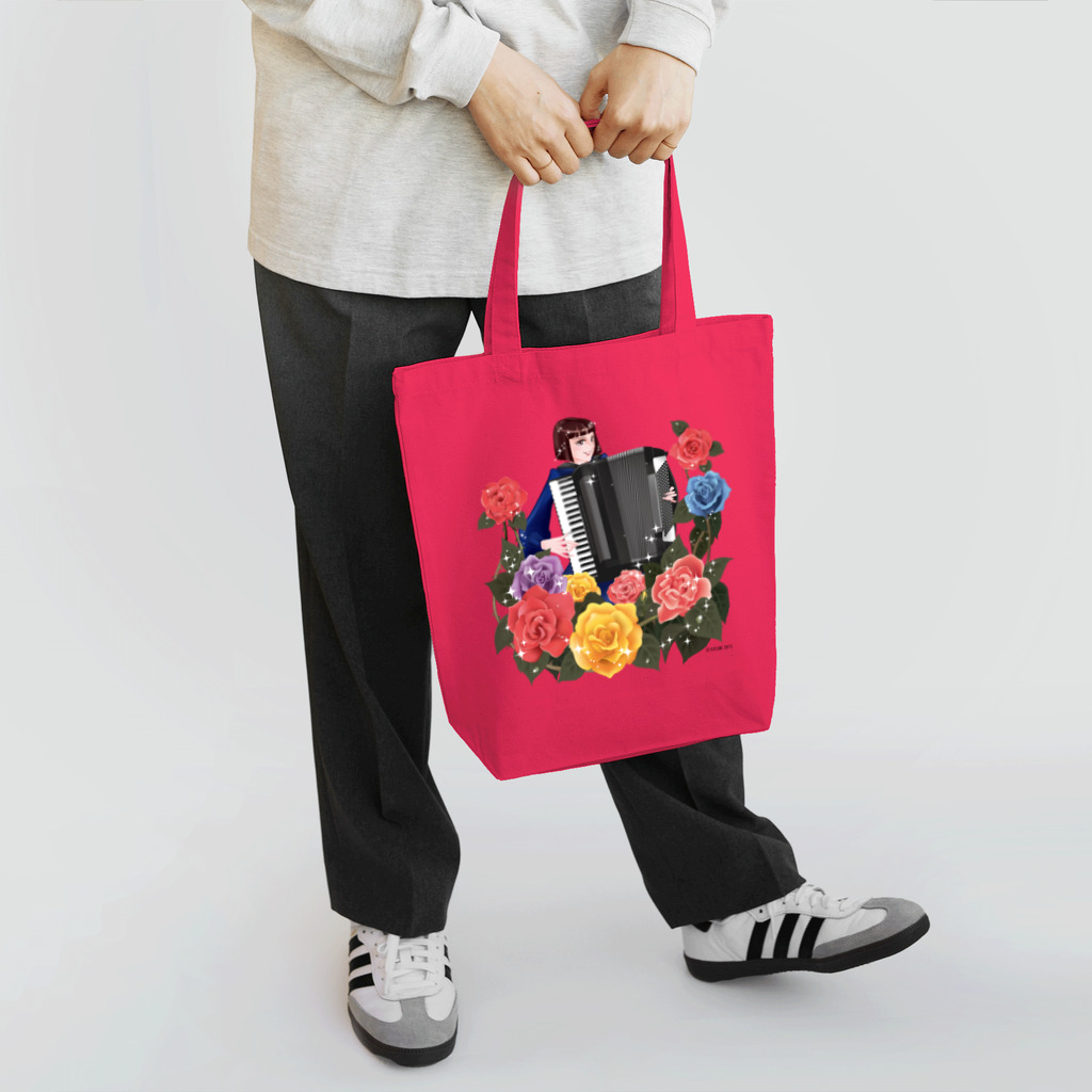 rainBoxのアコーディオン女子のための Tote Bag