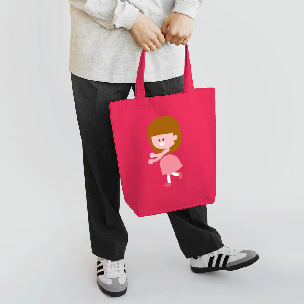 Where to go in japanのちいさい女の子 Tote Bag