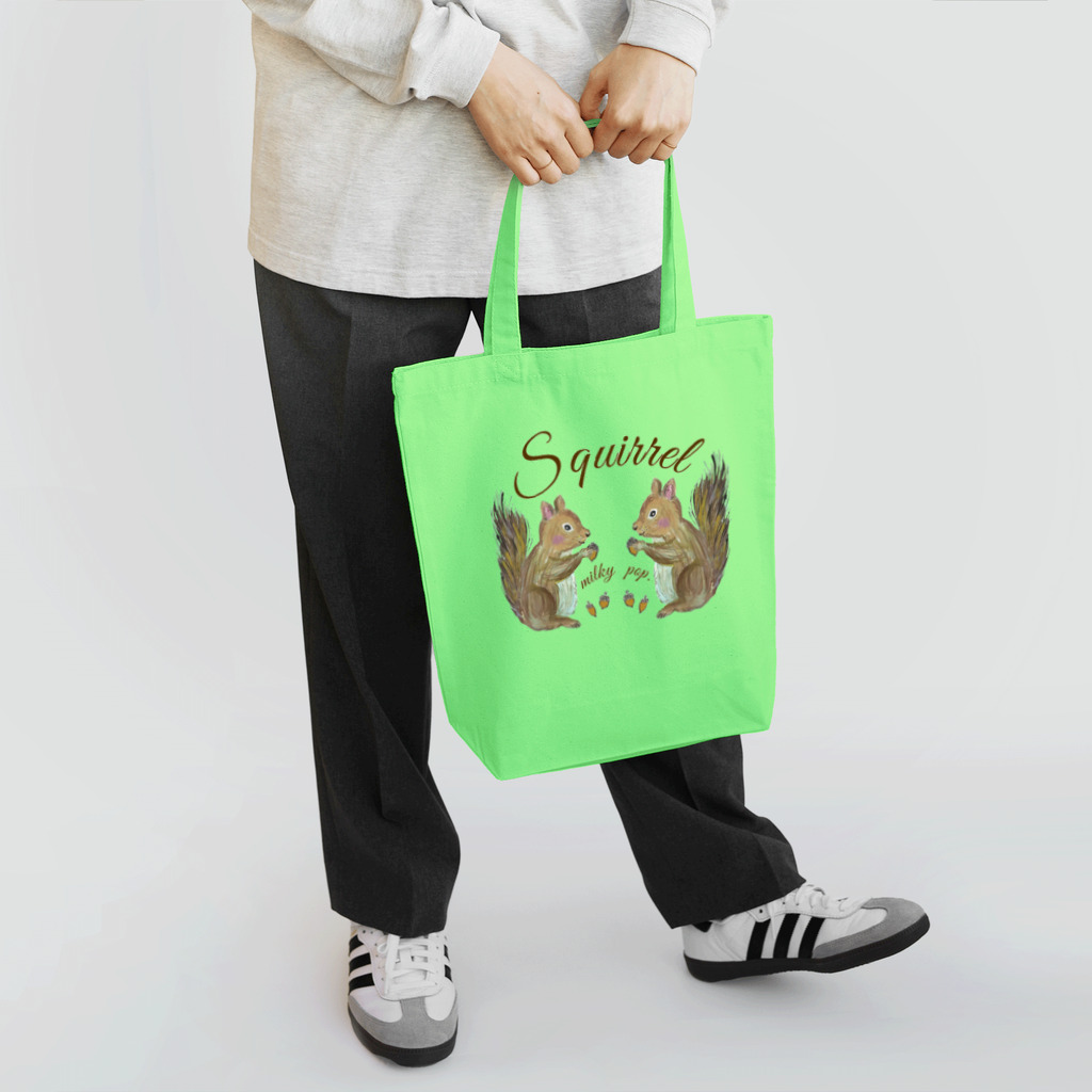 milky pop.のsquirrel Tote Bag